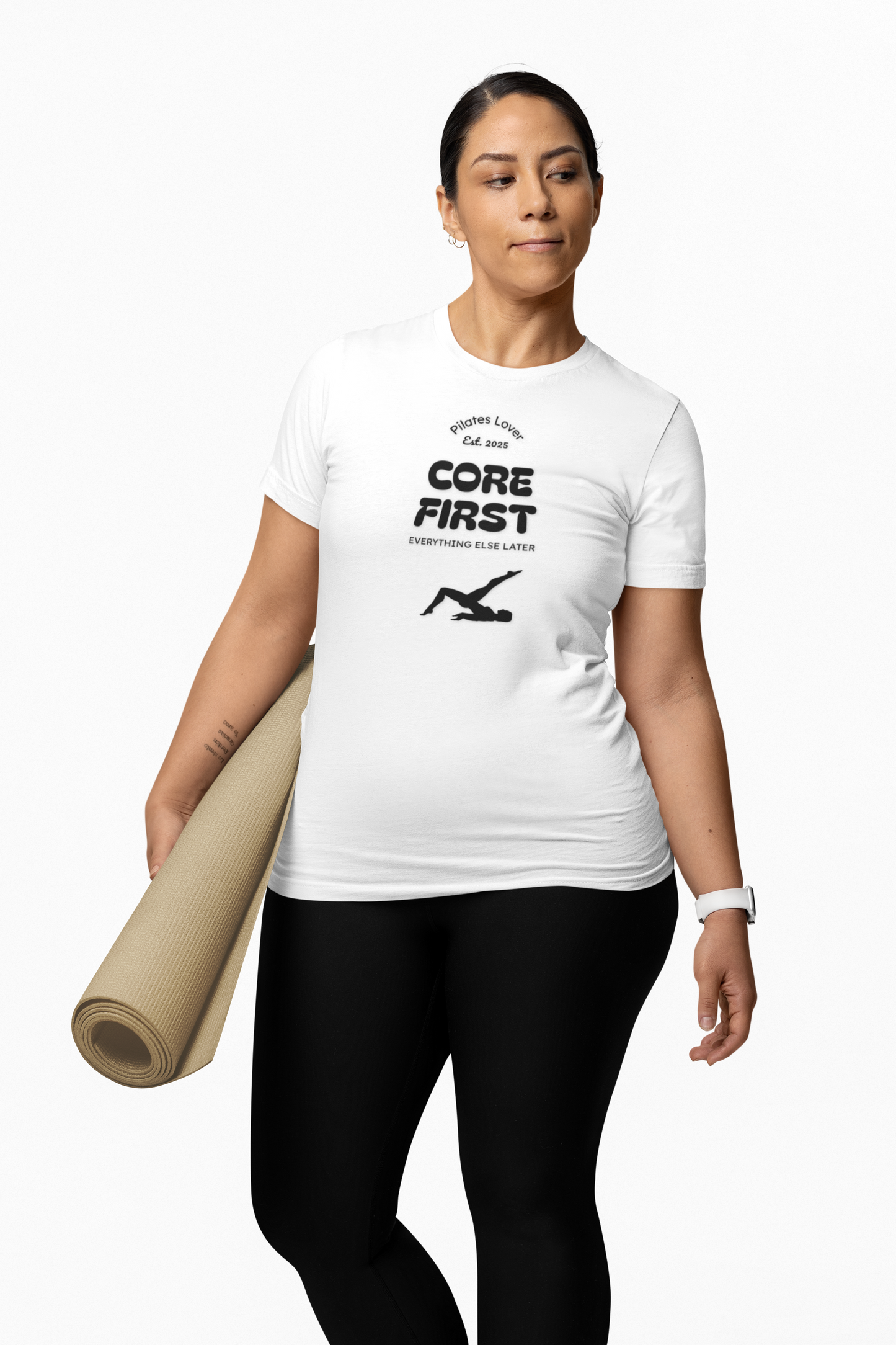 Pilates T-shirt for Women- Unisex Jersey Short Sleeve Tee