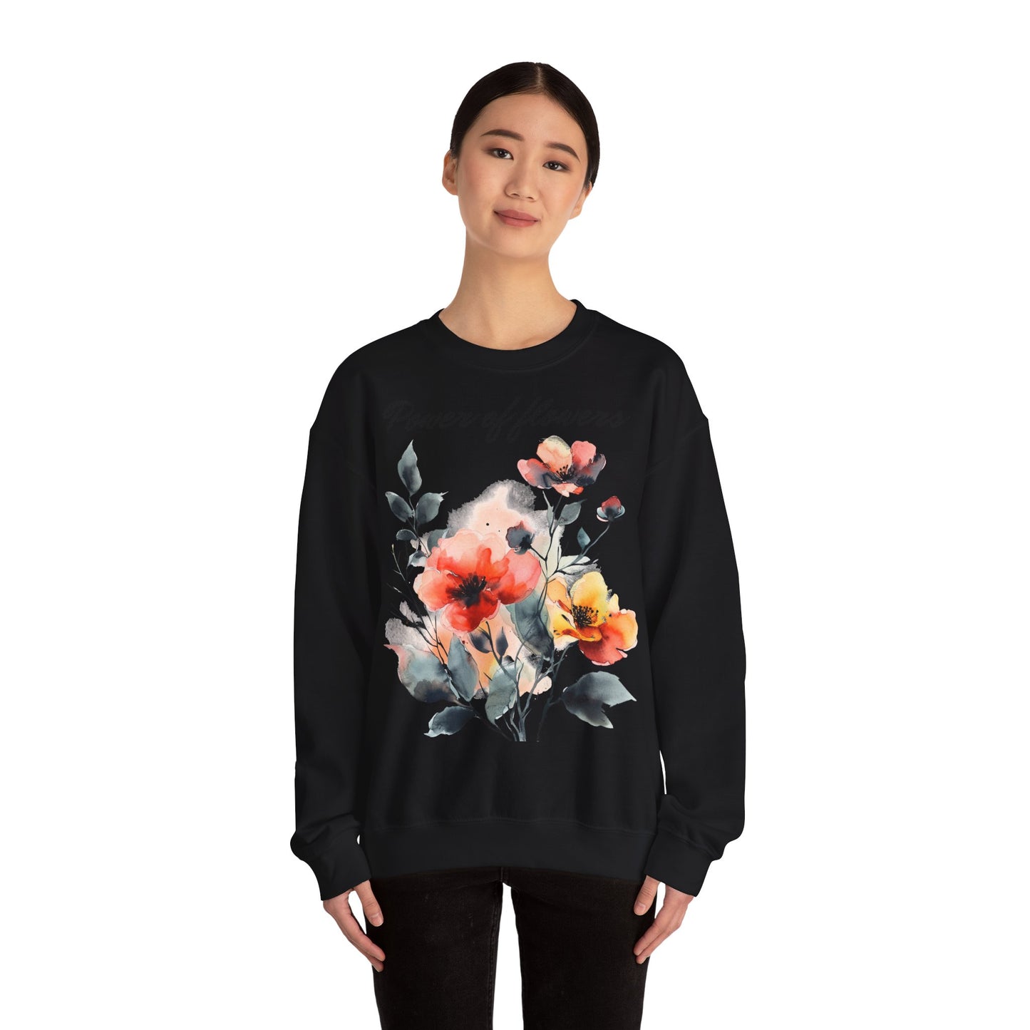 Flowery Unisex Heavy Blend™ Crewneck Sweatshirt
