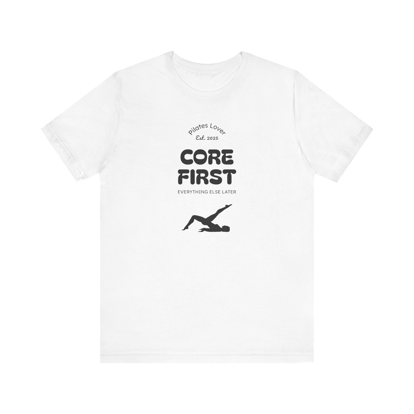 Pilates T-shirt for Women- Unisex Jersey Short Sleeve Tee