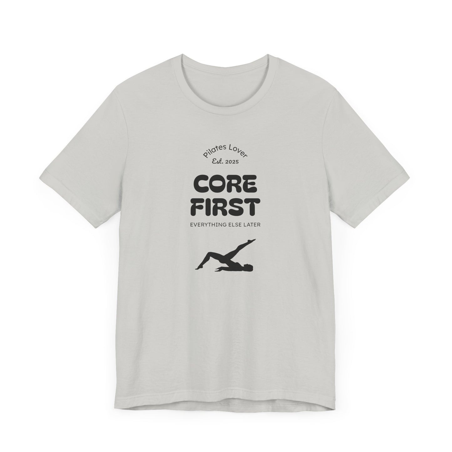 Pilates T-shirt for Women- Unisex Jersey Short Sleeve Tee