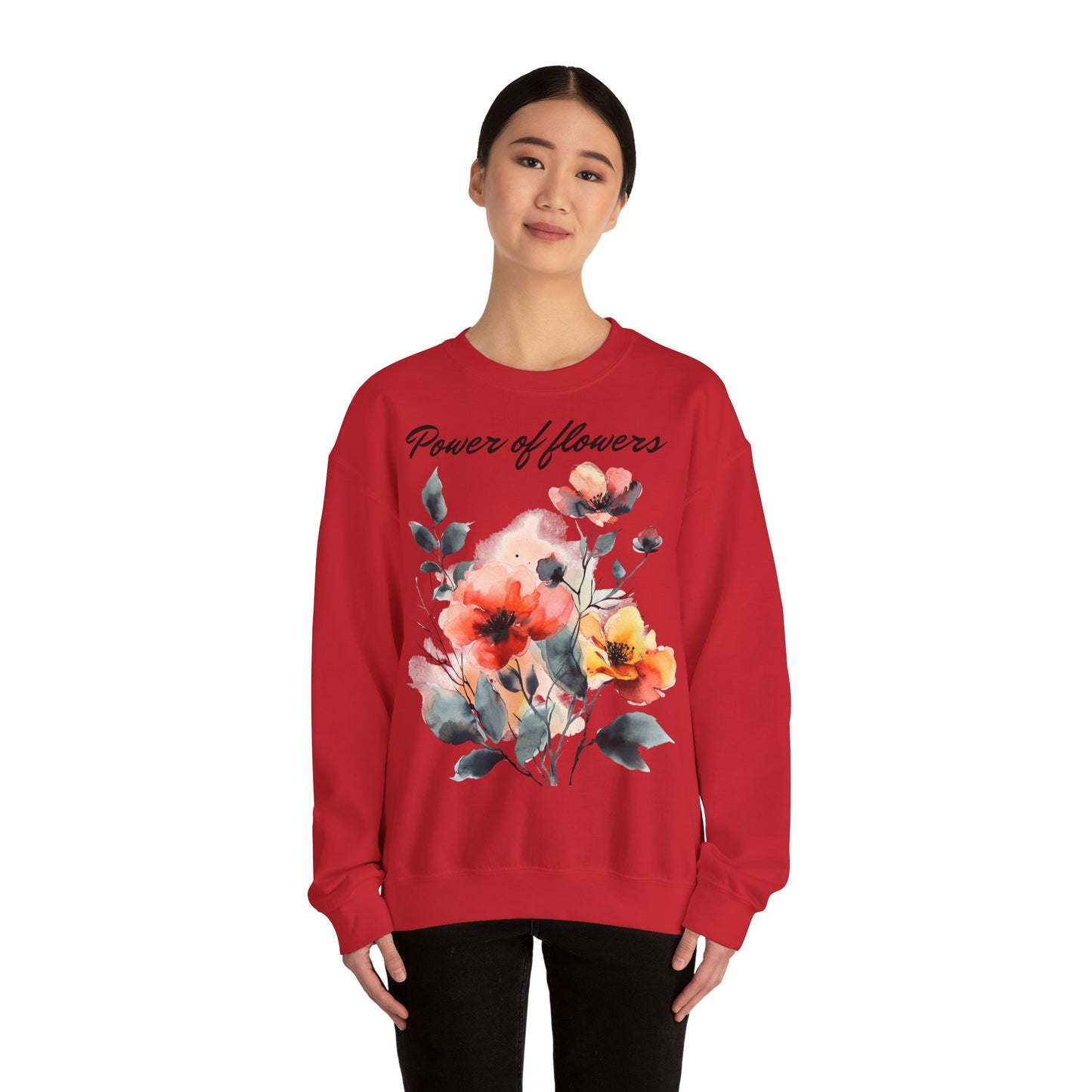 Flowery Unisex Heavy Blend™ Crewneck Sweatshirt