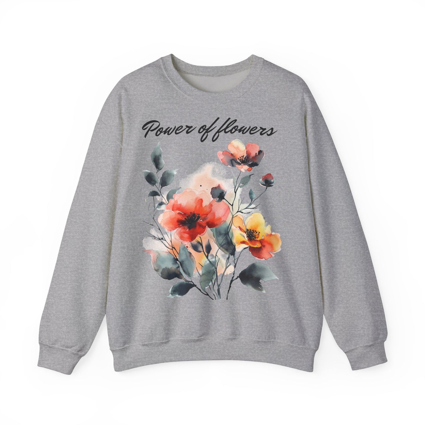 Flowery Unisex Heavy Blend™ Crewneck Sweatshirt