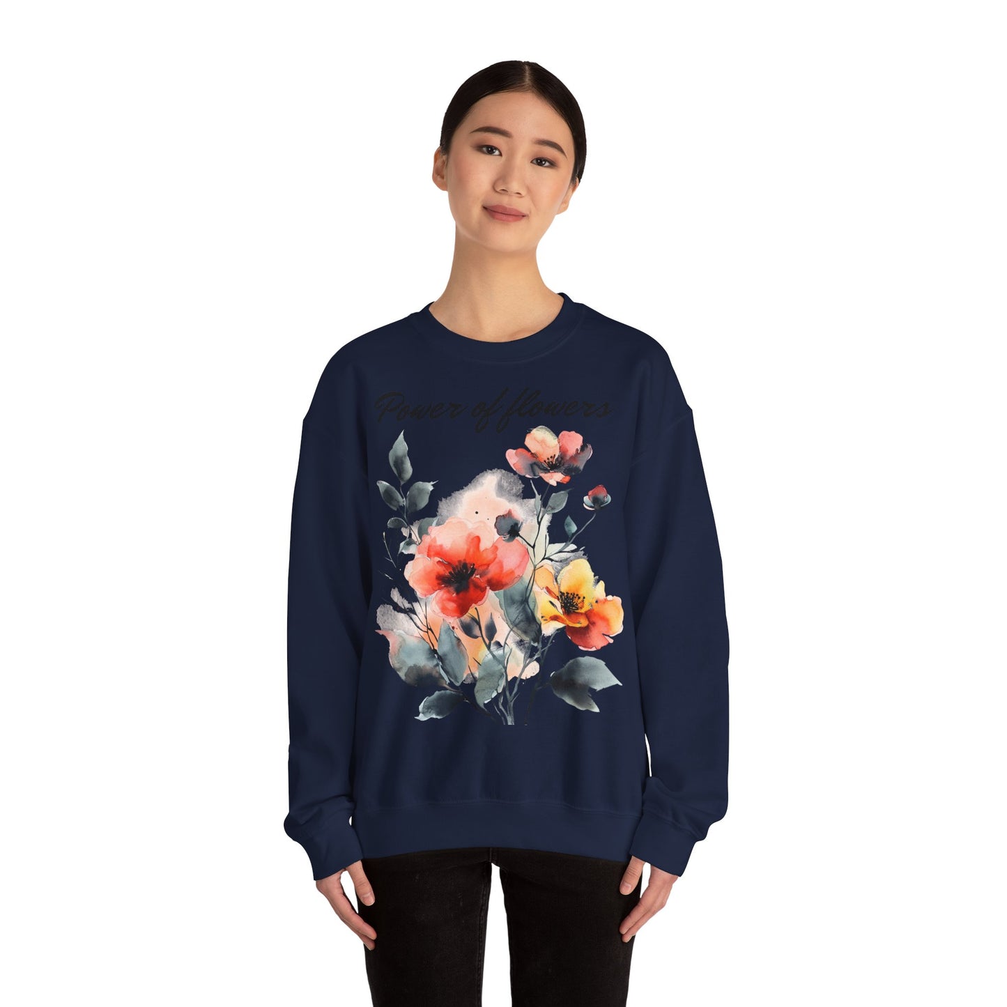 Flowery Unisex Heavy Blend™ Crewneck Sweatshirt