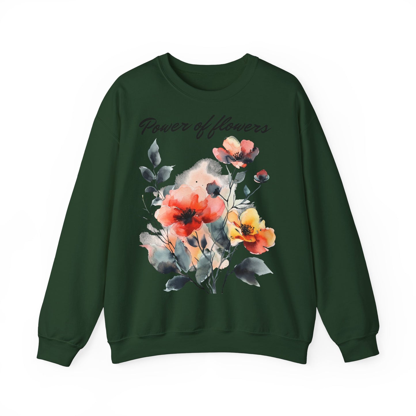 Flowery Unisex Heavy Blend™ Crewneck Sweatshirt
