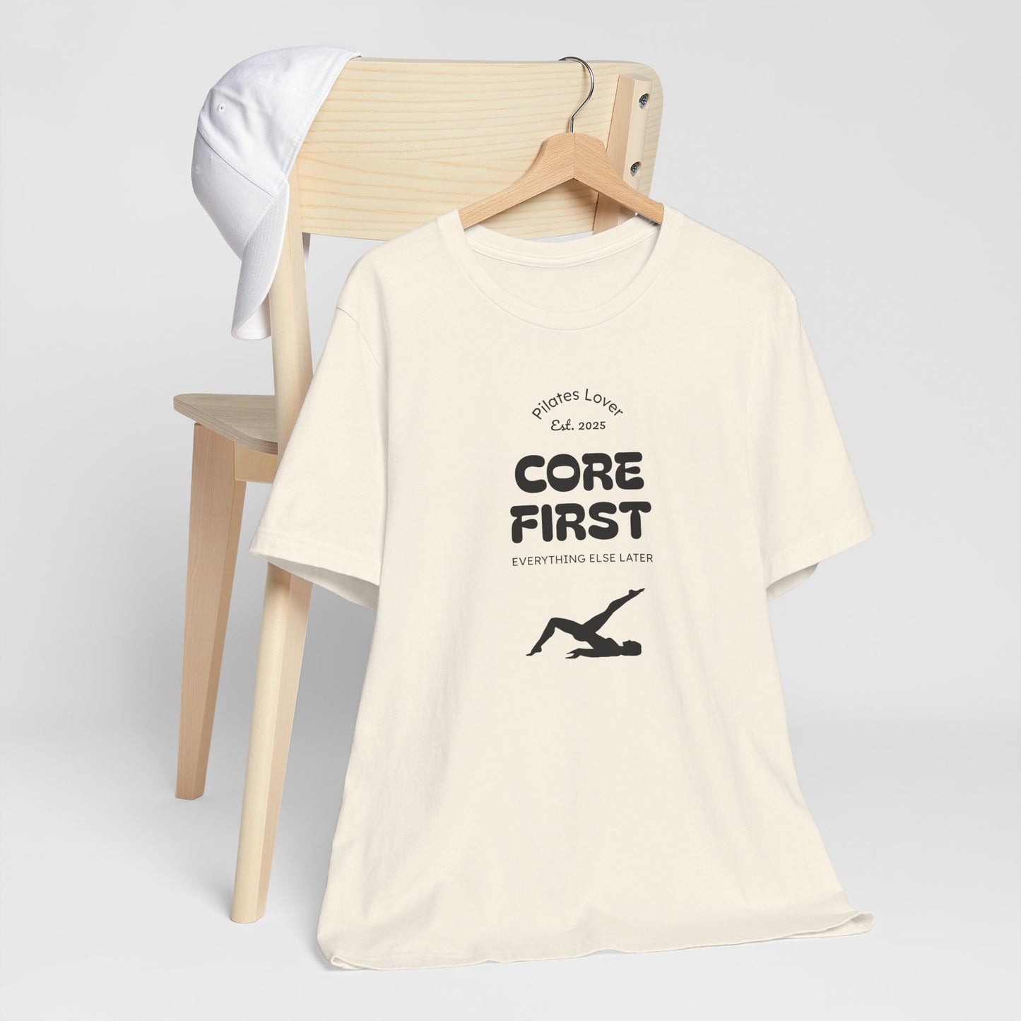 Pilates T-shirt for Women- Unisex Jersey Short Sleeve Tee
