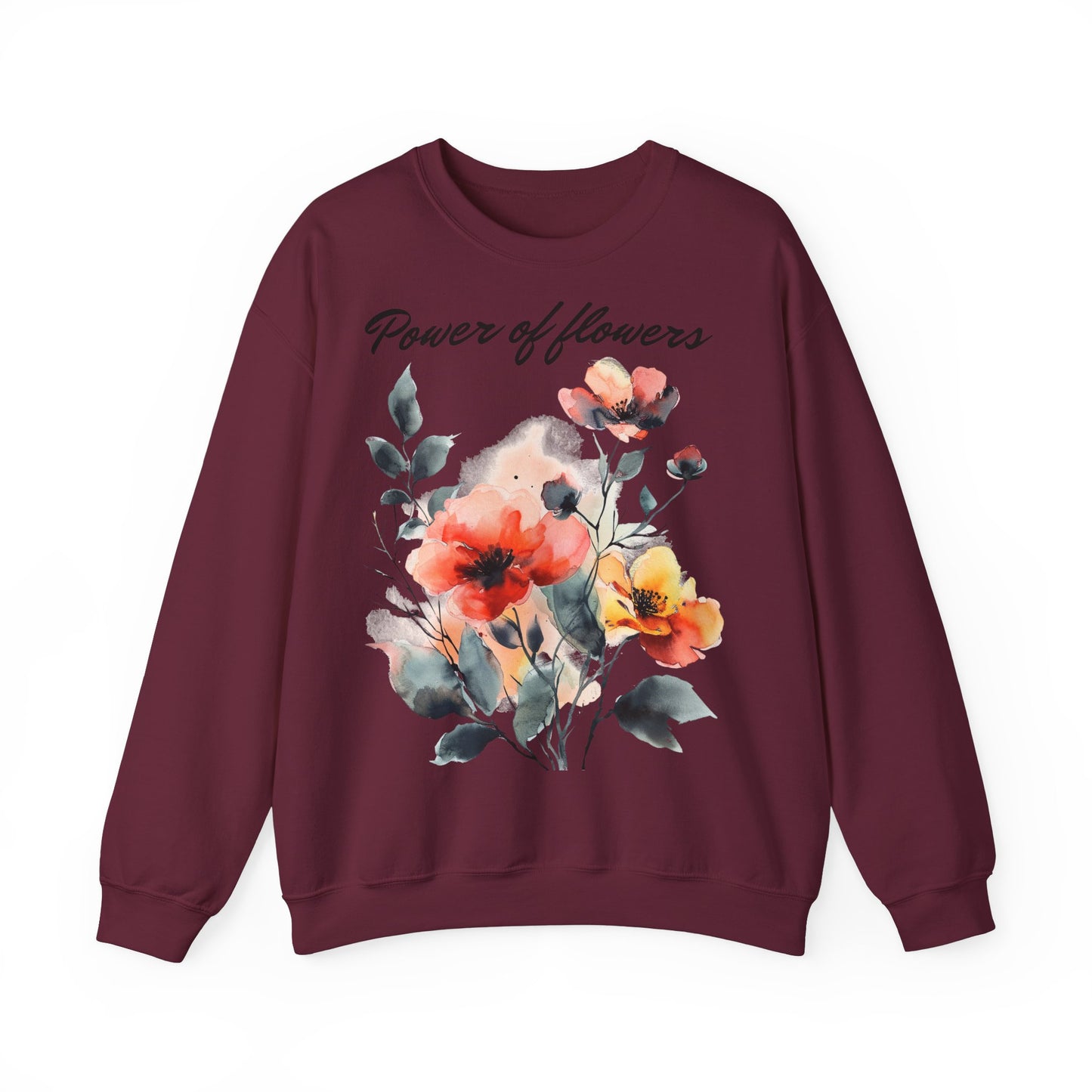 Flowery Unisex Heavy Blend™ Crewneck Sweatshirt