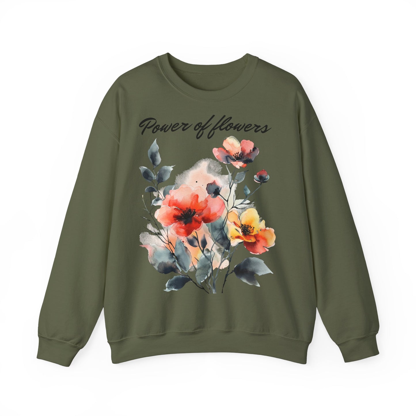 Flowery Unisex Heavy Blend™ Crewneck Sweatshirt